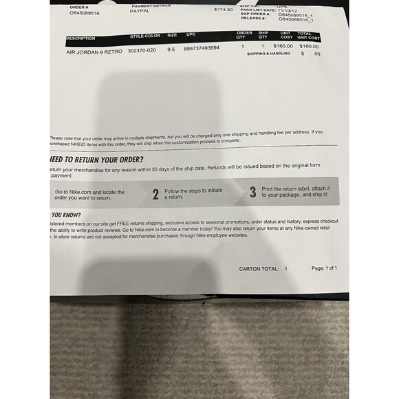 Rare Nike Air Jordan 9 Sz 9.5 Retro 2012 Olive OG Leather 1 2 3 4 5 6 7 8 11 12 - Picture 9 of 9